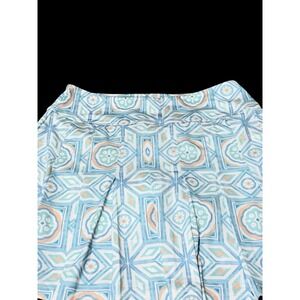 Women's S Kenny Flowers Multicolored Geometric Print Skort Preowned Tennis Golf